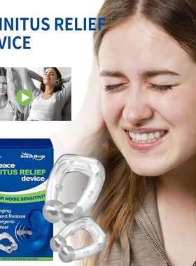 Tinnitus Relief Clip Portable Treatment Ringing Earache Clea