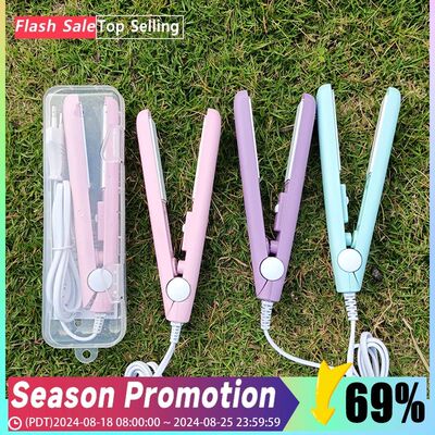 3In1 Hair Iron flat iron Straightening hot comb mini profess