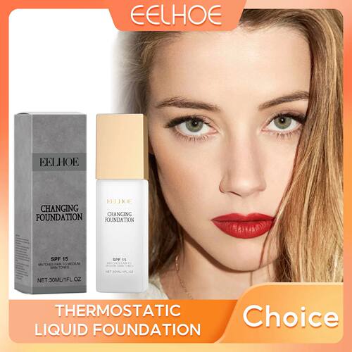 Spf 15 Colour Changing Foundation Full Coverage Waterproof M
