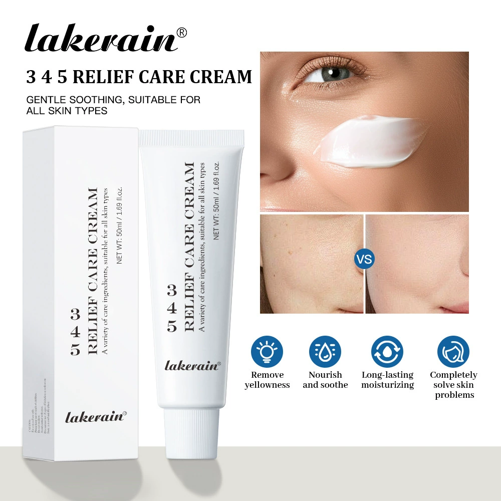 345 Relief Cream Moisturizing Blemishes Nourish The Skin And