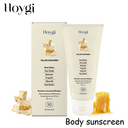 Spf30 Body Sunblock Cream Deep Hydrating Refreshing Prevent