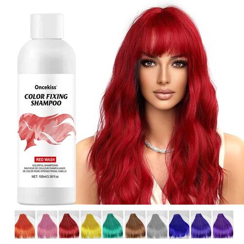 Semi-permanent Hair Color Dye Shampoo,Unisex Color Protectin