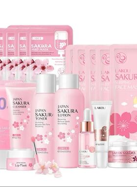 Japan Sakura Facial Cleaner Korean Face Serum Exfoliating Pe