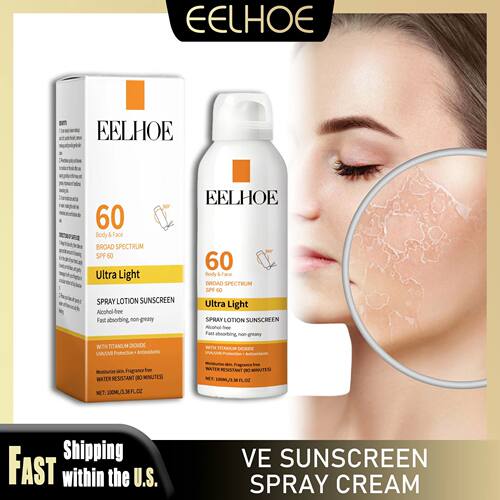 Vitamin E Sunscreen Spray 100ml Long-lasting Deep Moisturizi