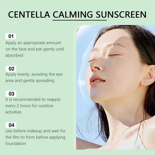 SPF 50 Facial Sunscreen Anti Sunlight Defense UV Rays Improv