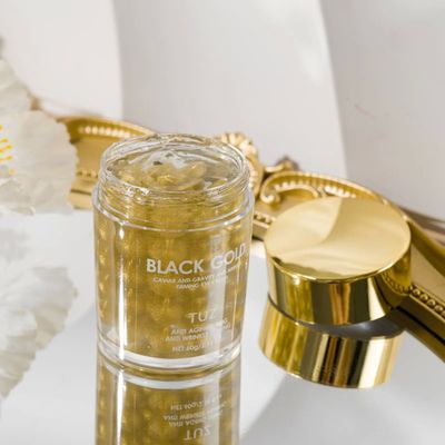 Black Gold Caviar Eye Cream Daily Eye Moisturizer for Men an