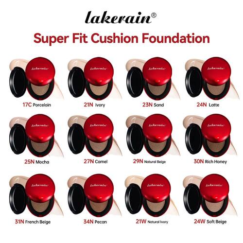 Sunscreen Cushion Foundation Fit Cushion Foundation Full Cov