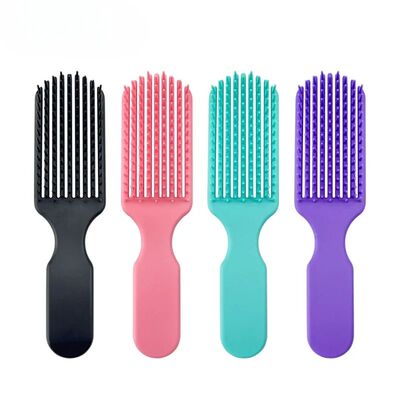 1Pc Anti-static Hollow Out Brush Detangling Brush Scalp Mass