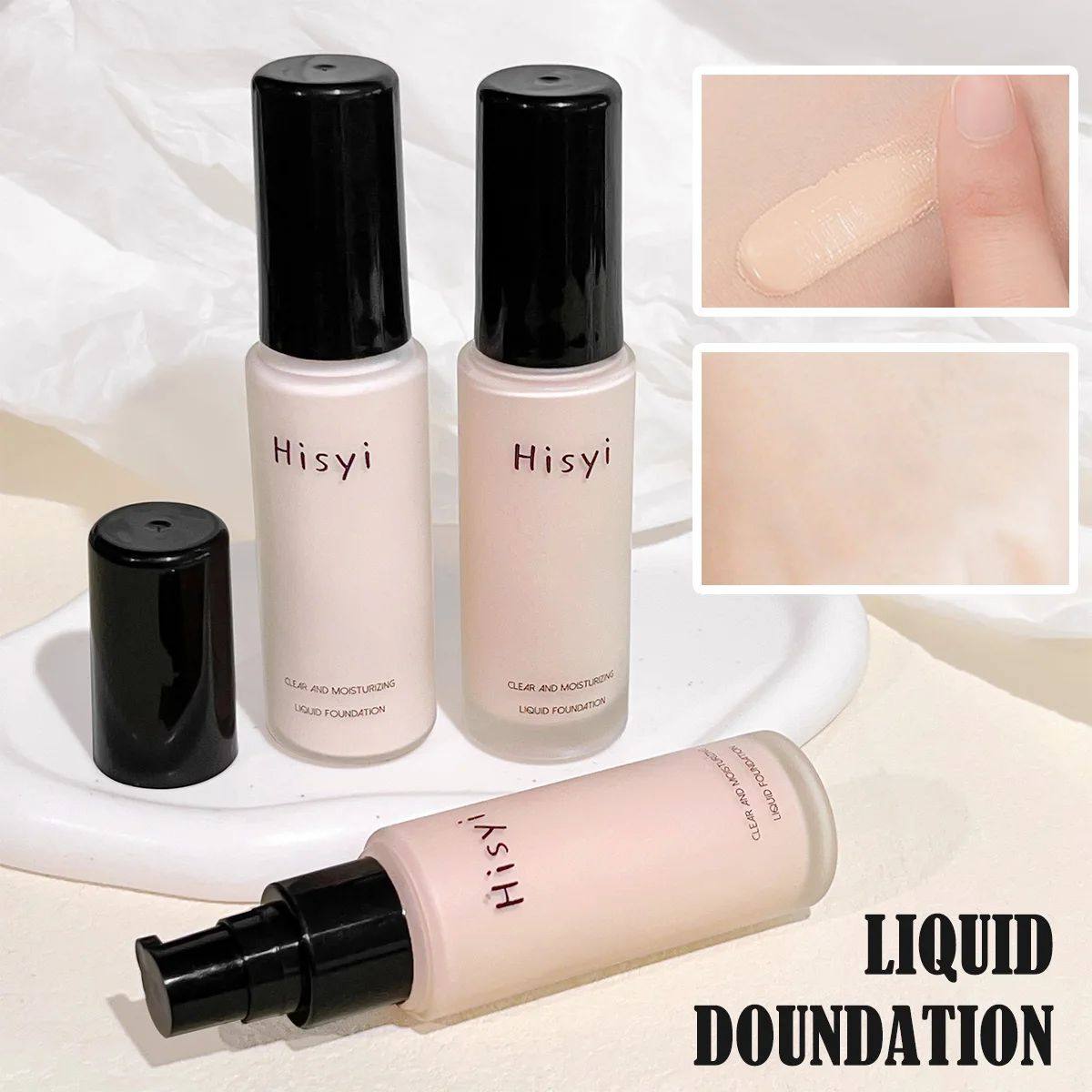 Cream Foundation - Naturally smooth texture full coverage an
