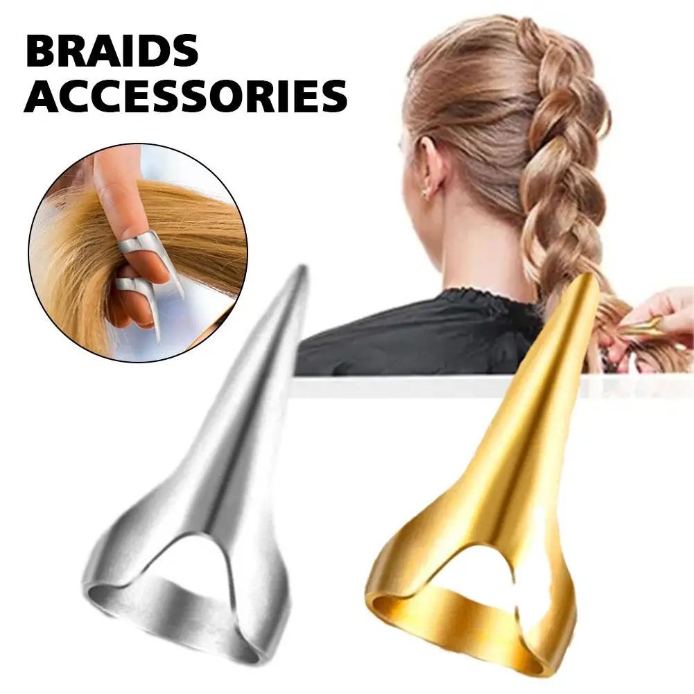 10pcs Hair Parting Tool Metal Parting Hair Sectioning Extens
