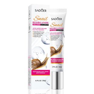 Snail Collagen Eye Cream Anti Dark Circles Eyes Bags Moistur