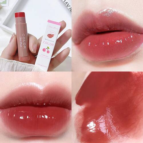 Cute Colored Lip Balm Moisturizing Lip Tint Long Lasting Wat