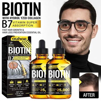 Collagen B7 Vitamin Hair Growth Essential Oil Prevent Hair L