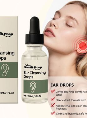 Ear Cleansing Drops Relieve Tinnitus Dissolve Earwax Remover
