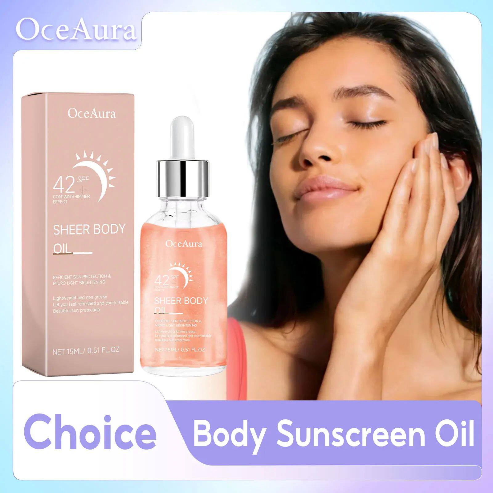 Korean Facial Sunscreen Spf 42 Body Uv Protection Serum Soot