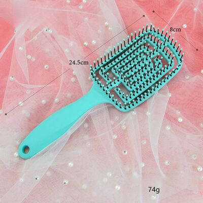 Women Hair Comb 9-Rows Detangler Scalp Massager Comb Curly H