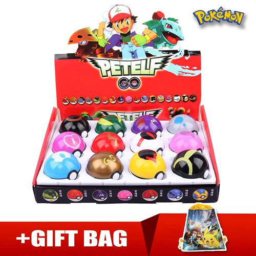 Pokemon Christmas Pikachu Action Figure Pokemon Game Poke