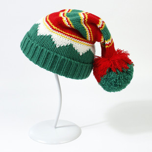 Men And Women Christmas Hats Outdoor Solid Color Christmas