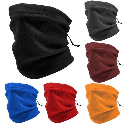 Fleece Warm Winter Windproof Neck Tube Scarf for Men Women B