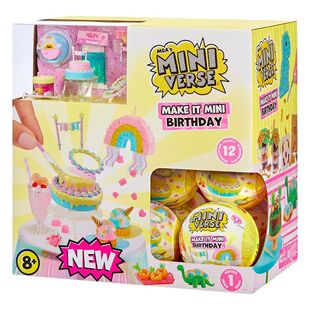New Mini Birthday Party And Bath Series Toys Miniature Plast