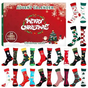 Christmas Stocking Advent Calendar 24 Days Countdown Calenda