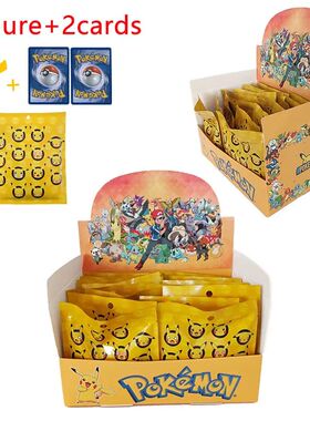 Anime Pokemon Figures Blind Box Pikachu Figurine with Card T