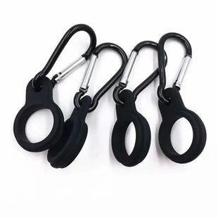 Carabiner Buckle Silicone Sports Bottle Kettle Water Hanging