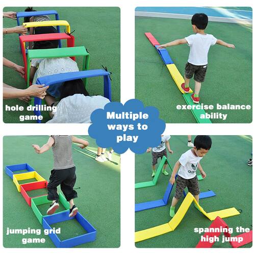 Children's Outdoor Game Toys Jumping Lattice Hole Kindergart