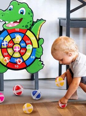 Montessori Dart Board for Kids Boys Sticky Balls Target Game