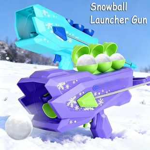 Gun Toys Generator Snowball Grasp Ball Launcher Snow New Kid