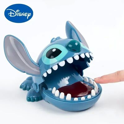 Stitch Bite Finger Figures Anime Stitch Dentist Push Teeth F
