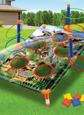 2-in-1 Funny Play Bean Bags Toy Game Safe Tossing Throwing B