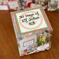 Elf Kit 24 Days Of Christmas Advent Calendar Building Blocks thumbnail 3