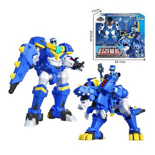 Mini Force 2 Super Dino Power Transformation Robot Toys Acti