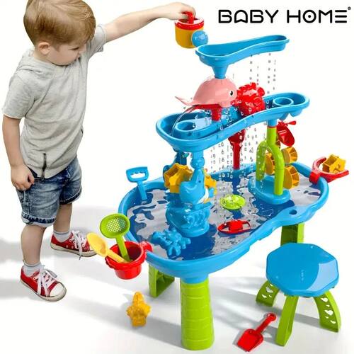 Children's Outdoor Beach Toy Tabletop Water Play Pool Sand P