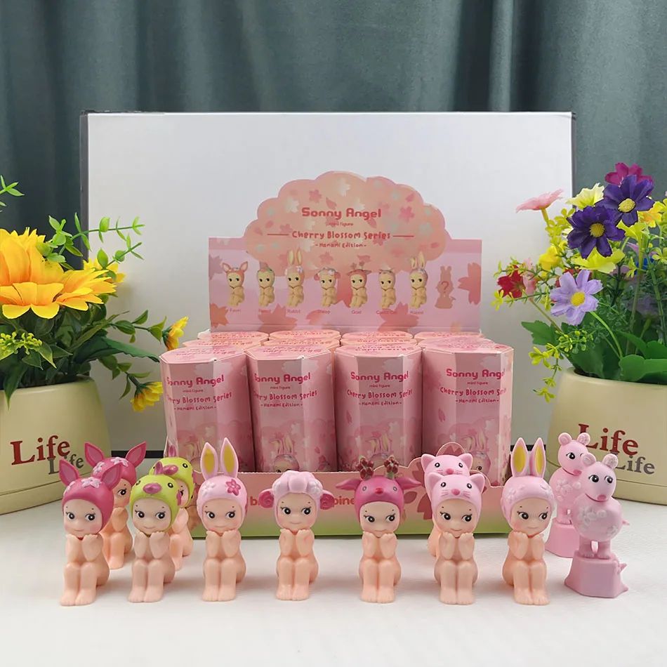 Mini Figure Angel Cherry Blossom Series Blind Box Cute Toy H