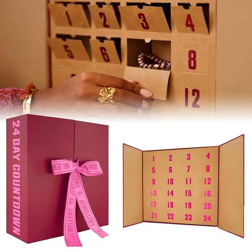 Christmas Countdown Calendars 24 Day Holiday Advent Calendar