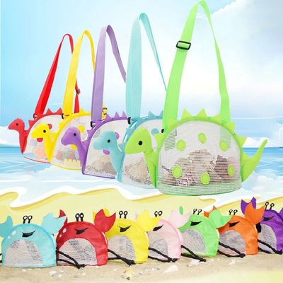 Dinosaur Beach Shell Bag Kids Beach Toys Playing Water Sand