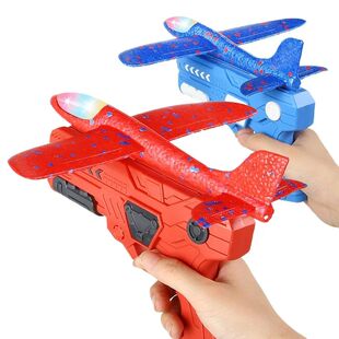 Outdoor Games Kids Glider Flight Flying Throw Foam Plane Sho