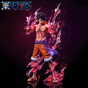 Luffy Anime Figure Toys Monkey D Luffy Flowing Cherry PVC Ac