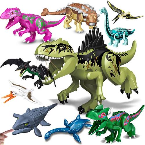 Jurassic Dinosaur World Brutal Raptor T-Rex Triceratops Indo