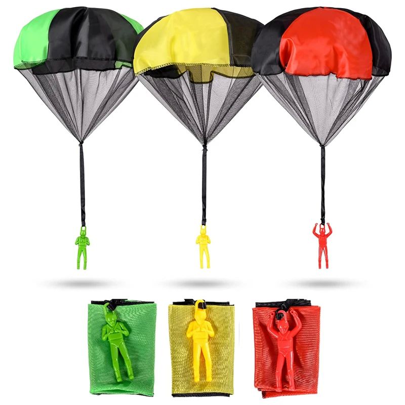 Parachute Toys for Kids Tangle Free Outdoor Flying Parachute
