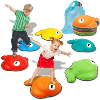 Goldfish Balance Stepping Stones-Non-Slip Jumping Steps Ston