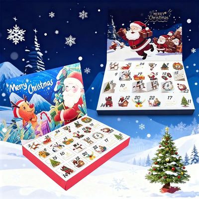 New Year Surprise Gifts Advent Calendar Empty Box To Fillabl