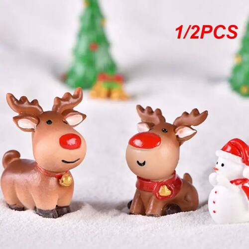 Christmas Figurines Dollhouse Ornament Home Decorations Fair