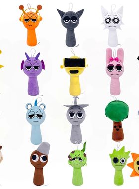 Rhythm Box Doll Sprunki Plush Game Peripherals Plush Toys Do