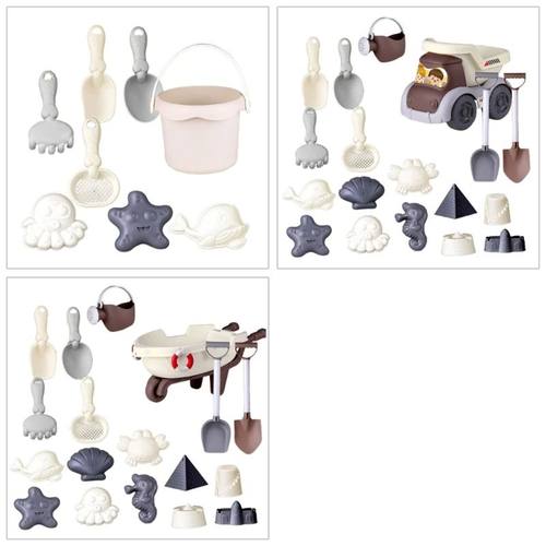 Interactive Beach Sand Toy for Toddler Sand Bucket Playset S