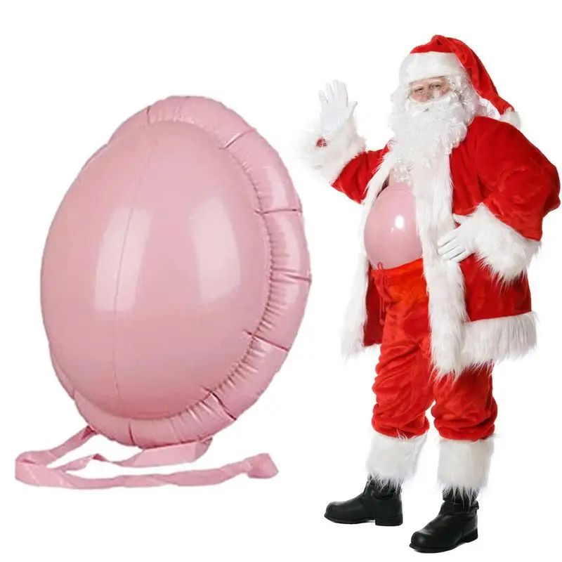 Inflatable Pregnant Belly Fake Beer Belly Christmas Santa Cl
