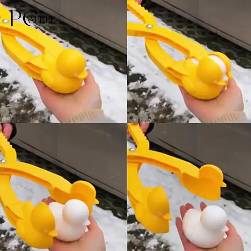 1Pc Snowball Maker Plastic Clip Kids Outdoor Sand Snow Ball