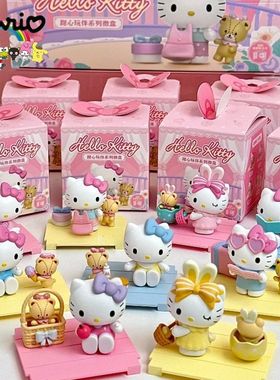 Sanrio Blind Box Hello Kitty Sweetheart Playmate Series Orna